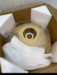 Karjearl Rattan Pendant Lights, Large Wicker Chandelier Hand-woven Boho. Fixed Price $150.00.