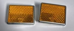 Nos Amber Cev 174 Reflector Set Piaggio Thomas, Vespa Rally, Sachs. Fixed Price $119.99.