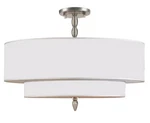 Crystorama 9507-SN Ceiling Luxo 5-LIGHT Semi-flush Satin Nickel. Fixed Price $794.00.