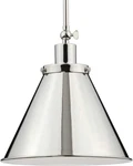 Progress Lighting P500325-104 Hinton Accessory 12.75X12.25X12.25 Polished Nickel. Fixed Price $129.00.