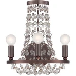 Crystorama 1542-CB-MWP Channing Bath Sconce Wall Light Chocolate Bronze. Fixed Price $78.02.