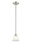 Livex Lighting 1340 Nickel Essex 1-LIGHT Pendant. Fixed Price $89.96.