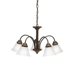 Kichler 2093OZ Wynberg 5-LIGHT 24.5" 1-TIER Medium Chandelier In Olde Bronze. Fixed Price $164.97.