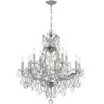 Crystorama 4412-CH-CL-I Maria Theresa Chandelier Polished Chrome. Fixed Price $1489.02.