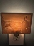 Joshua Chamberlain Night Light At Gettysburg - Little Round Top. Fixed Price $24.00.