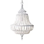 Feiss F2799/1WSG Maarid Light 13 White Semi Gloss Mini Chandelier Ceiling. Fixed Price $120.00.