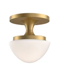 Hinkley Lighting 47811 Knox 8"W Semi-flush Bowl Ceiling Fixture Brass. Fixed Price $189.00.