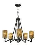 TH13338 -dale Tiffany Knighton 5LTS Ceiling Light Fixture. Fixed Price $249.99.