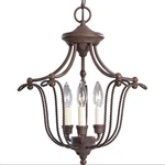 Progress Lighting P3782-33 Cobblestone Chandelier Foyer Or Hall Fixture. Fixed Price $100.00.