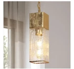 Uolfin Mid-century Modern 1-LIGHT Kitchen Island Tube Antique Gold Pendant. Fixed Price $75.95.