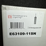 ET2 Contemporary Lighting E63109-11SN Cilandro Led Mini Pendant Satin Nickel New. Fixed Price $44.97.
