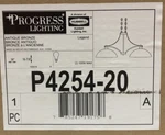 Progress Lighting P4254-20 Legend Two Linear Chandelier Antique Bronze. Fixed Price $49.95.