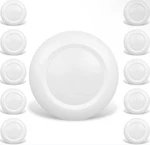 10 Pack 4 Led Low Profile Recessed Surface Mount Disk Lights Jullison. Fixed Price $34.99.