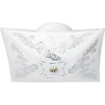 Nuvo Lighting 12" Ceiling Fixture Square Floral, White SF77-126. Fixed Price $29.99.