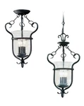 Seagull Lighting Model# 5101-07 Semi Flush Mount And/or Pendant Fixture. Fixed Price $99.00.