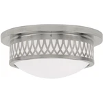 Livex Lighting 7352-91 Westfield Flush Mount Brushed Nickel. Fixed Price $94.99.