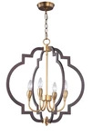 Maxim 20293OIAB Crest 4 Light Chandelier-oil Rubbed Bronze Antique Brass. Fixed Price $448.00.