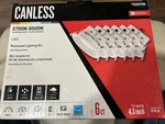 Utilitech Canless 4.3" Led 2700K-6500K 580 Lumens Dimmable 6CT #1500766 New. Fixed Price $28.00.
