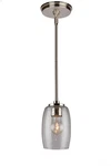 Artcraft Lighting AC10531BN San Antonio Pendant Brushed Nickel One-light. Fixed Price $84.88.