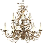 Maxim 2852 Gold Elegante 29"W 9-LIGHT Chandelier. Fixed Price $848.30.