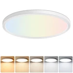Brightever Led Flush Mount Ceiling Light, 12 INCH-1 Pack, 5CCT-WHITE. Fixed Price $33.50.