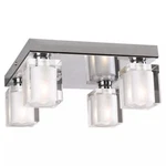 Plc Lighting Ceiling Glacier Collection 3486 Pc Chrome & Glass New. Fixed Price $125.00.