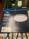 New-project Source Adjustable Color Temp 15-IN Nickel Integrated Ledflush Mount. Fixed Price $40.00.