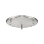 Z-lite Multi Point Canopy 3LT 17.75" Ceiling Plate, Brushed Nickel/ CP1803-BN. Fixed Price $88.40.