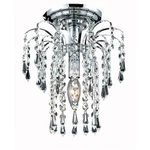 Elegant Lighting V6801F9C/RC Falls Flush Mount Chrome. Fixed Price $47.31.