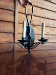 Authenticity Lighting Chandelier. Fixed Price $40.00.