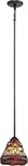 Quoizel Portfolio Tiffany Rod Hung Mini Pendant Fixture Mystic Black TFX3160P. Fixed Price $56.99.