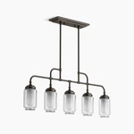 Kohler Artifacts 36" Linear Chandelier K-22660-CH05-BZL Oil-rubbed Bronze. Fixed Price $550.00.