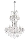 Elegant Lighting Maria Theresa 46" 36 Royal Crystal Chandelier. Fixed Price $4860.00.