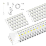 8FT Led Shop Light - 90W 12000LM 5000K, Foot Fixture, V Shape. Fixed Price $259.58.
