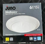 Juno Slimbasics 6 Tapered Disk Light. Fixed Price $13.00.