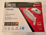 Utilitech 3" Led Recessed Lighting Kit #1500764. Fixed Price $10.00.