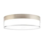 Wac Twist-n-lite 1LT Led Flush Mount, Nickel/clear/white FM-240209-CS-BN. Fixed Price $74.99.