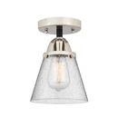 Innovations Lighting 288-1C-10-7 Cone Semi-flush 7"W Black. Fixed Price $180.40.