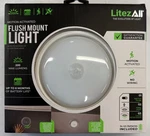 Litezall Motion Activated Flush Mount Light (26390-07BC01). Fixed Price $24.99.