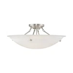 Used Livex Lighting 4275-91 Oasis Flush Mount Contemporary Style. Fixed Price $300.87.