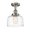 Innovations Lighting 916-1C-13-8 Bell Semi-flush 8"W Brushed Satin Nickel. Fixed Price $193.60.