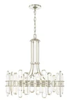 Crystorama Lighting Group BOL-8888 Bolton 25"W Crystal Nickel. Fixed Price $2078.40.