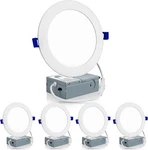 Meconard Pack 6 Ultra-thin Led Inch, 5000K/4000K/3000K 3CCT White. Fixed Price $41.92.