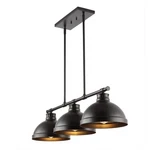 Jonathan Y 36" Oil Rubbed Bronze 3LIGHT Iron Linear Pendant Industrial. Fixed Price $100.00.