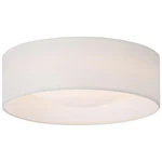 13" White Fabric Flush Mount Ceiling Light, 24W 3000K Led Closed To L.... Fixed Price $90.59.