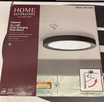 Home Decorators JXM3011LL/MB Calloway 15 In. Matte Black Led Flush Mount. Fixed Price $12.60.