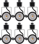 Pack Of 6 Cloudy Bay 8W Dimmable Led Track Light Head 4000K Cool White CRI90+. Fixed Price $54.99.