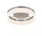 Home Decorators 13.75" 21W Led Ceiling Flush Mount Light Brushed Nickel Fixtur. Fixed Price $58.00.