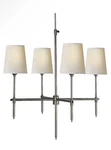 Visual Comfort Bryant Chandelier W Shades Missing Part Thomas Brien. Fixed Price $280.25.
