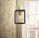 Home Decorators Collection HD-1549-I 1-LIGHT Black Frame W/antique Brass 4678. Fixed Price $26.10.